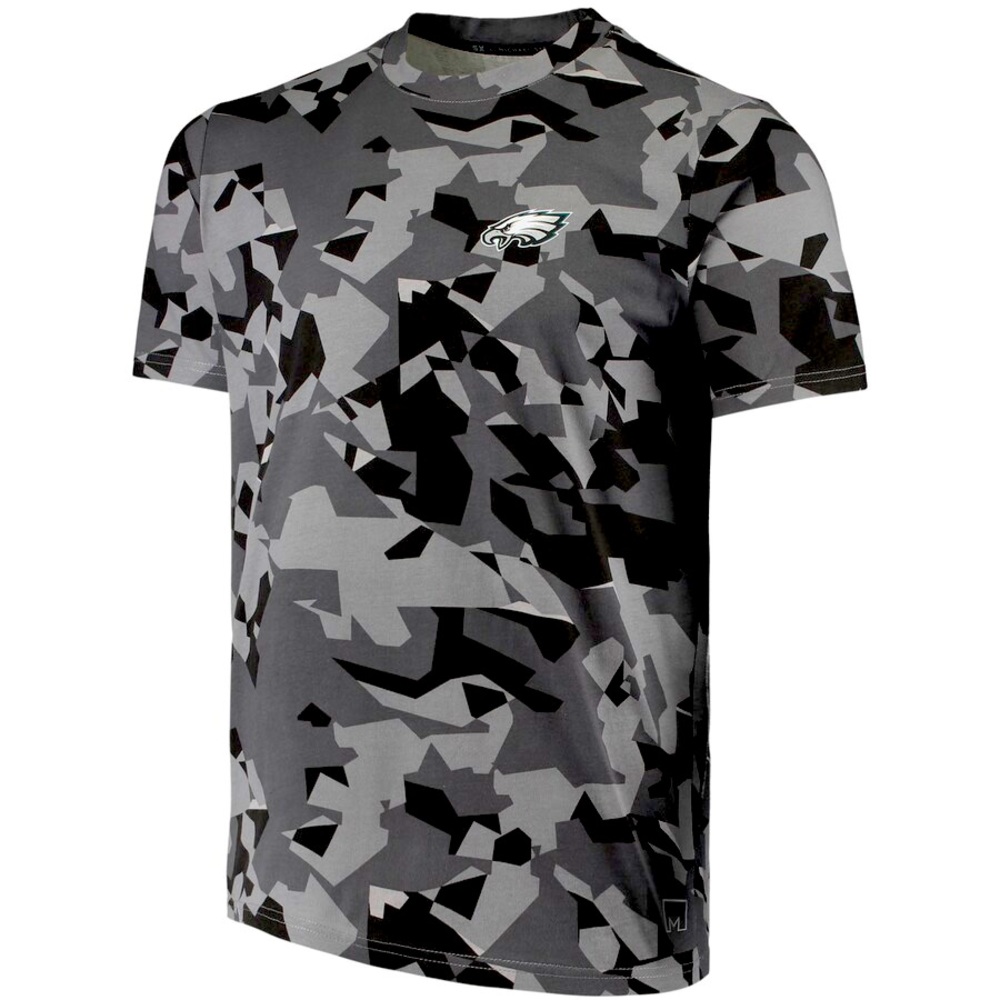NWTS XL Mens Philadelphia Eagles MSX By Michael Strahan Camo Printed T-Shirt
